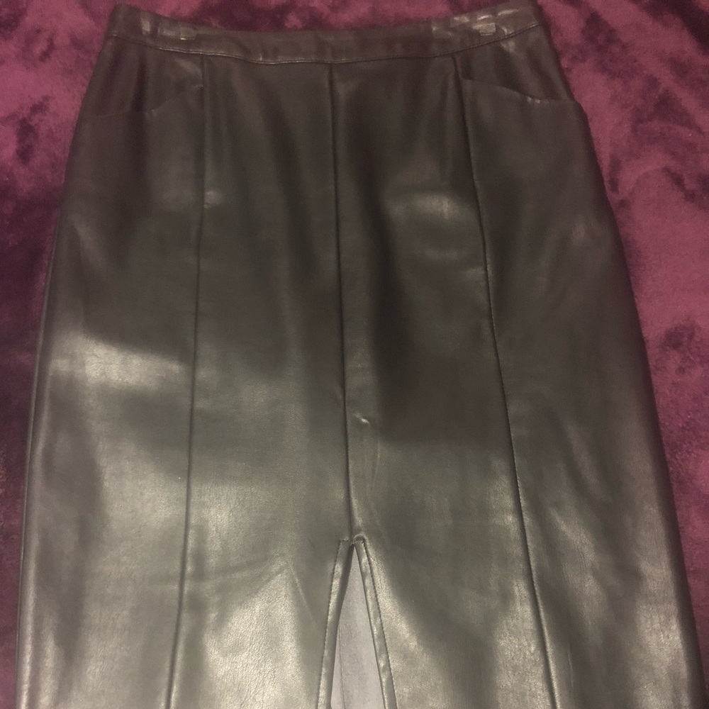 Leather Skirt